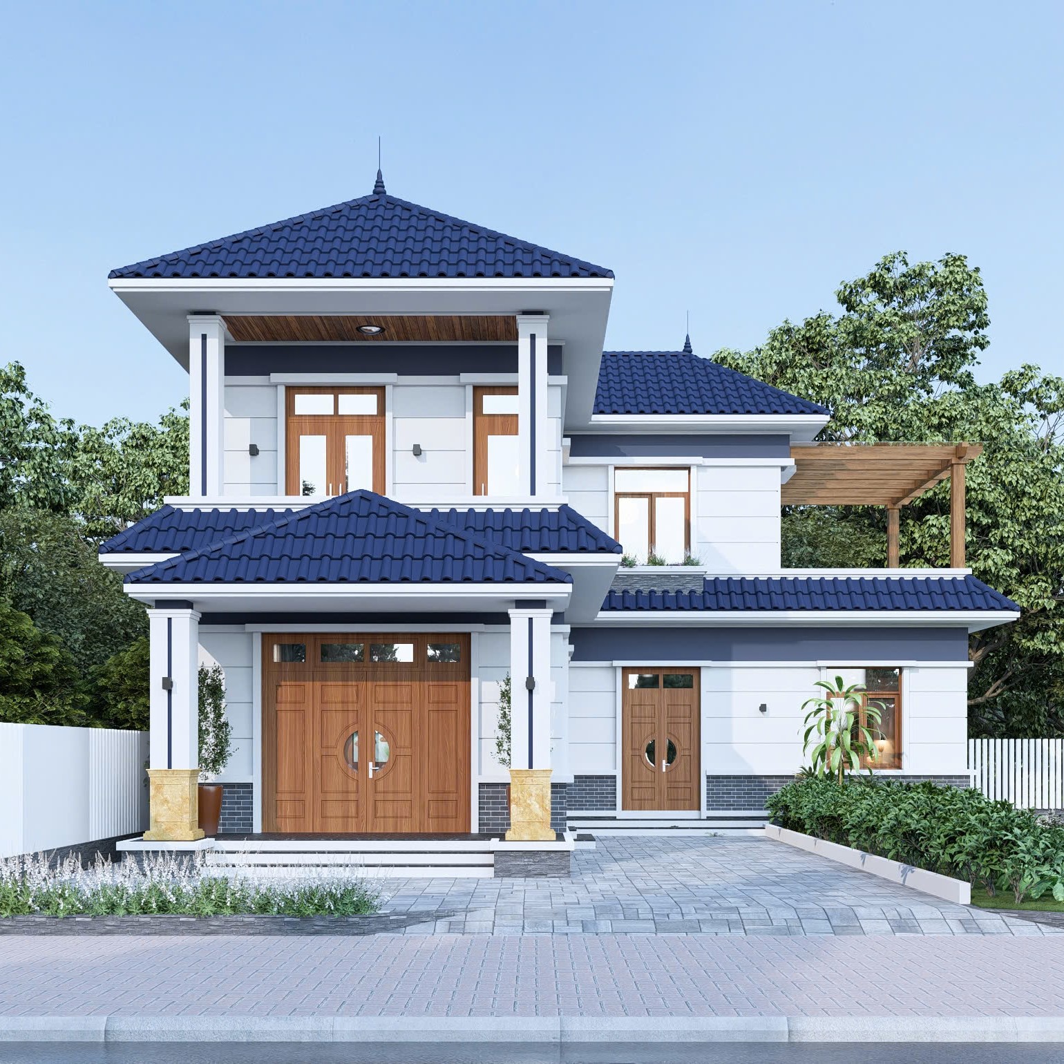 Công Trình Nhà Mái Nhật - Anh Huân